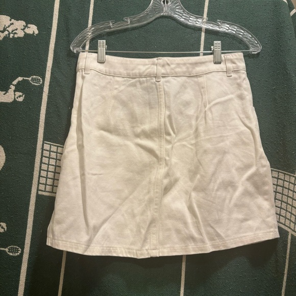 NWOT Jungmaven white button skirt - Picture 2 of 5